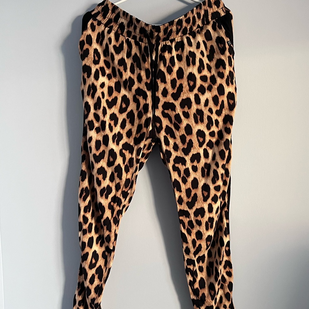 Leopard Print Women’s Casual Pants